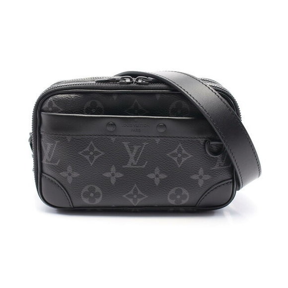 Louis Vuitton Alpha Wearable Wallet NV Shoulder Bag Eclipse Black - Picture 1 of 7